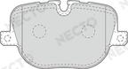 Necto FD7525A - Bremžu uzliku kompl., Disku bremzes autodraugiem.lv