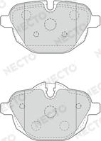 Necto FD7521A - Bremžu uzliku kompl., Disku bremzes autodraugiem.lv
