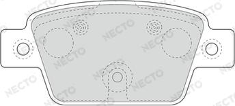 Necto FD7663A - Bremžu uzliku kompl., Disku bremzes autodraugiem.lv