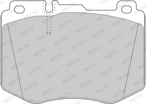 Necto FD7605A - Bremžu uzliku kompl., Disku bremzes autodraugiem.lv