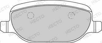 Necto FD7195A - Bremžu uzliku kompl., Disku bremzes autodraugiem.lv