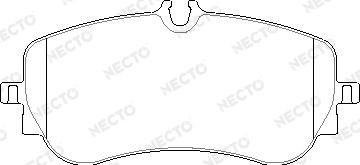 Necto FD7772V - Bremžu uzliku kompl., Disku bremzes autodraugiem.lv