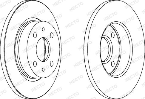 Necto WN475 - Bremžu diski autodraugiem.lv