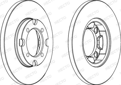 Necto WN591 - Bremžu diski autodraugiem.lv
