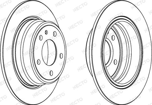Necto WN593 - Bremžu diski autodraugiem.lv