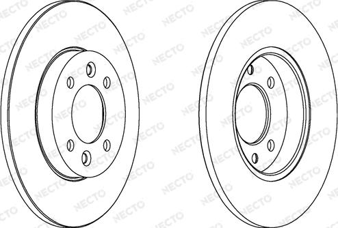 Necto WN544 - Bremžu diski autodraugiem.lv