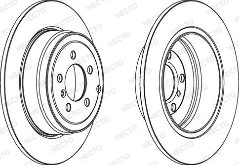 Necto WN1444 - Bremžu diski autodraugiem.lv