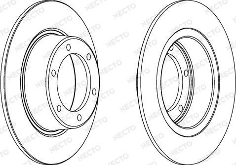 Necto WN144 - Bremžu diski autodraugiem.lv
