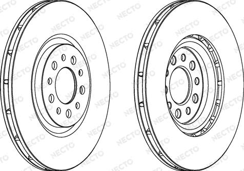 Necto WN1401 - Bremžu diski autodraugiem.lv