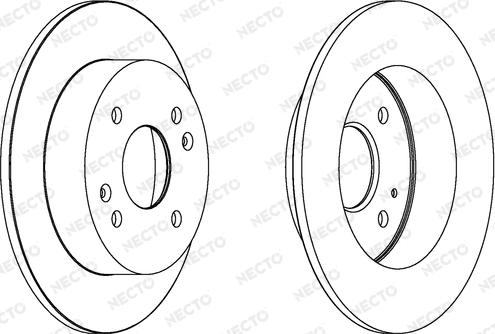 Necto WN1419 - Bremžu diski autodraugiem.lv