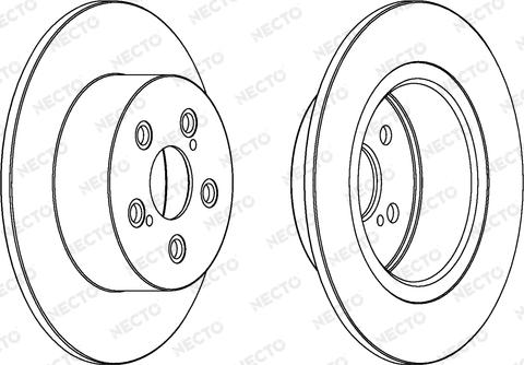 Necto WN1485 - Bremžu diski autodraugiem.lv