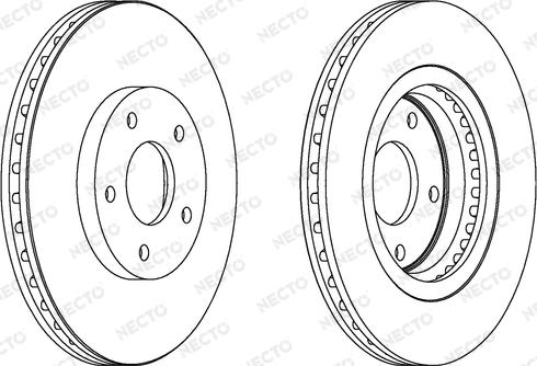 Necto WN1516 - Bremžu diski autodraugiem.lv