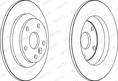 Necto WN1535 - Bremžu diski autodraugiem.lv
