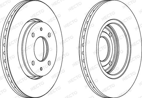 Necto WN1099 - Bremžu diski autodraugiem.lv