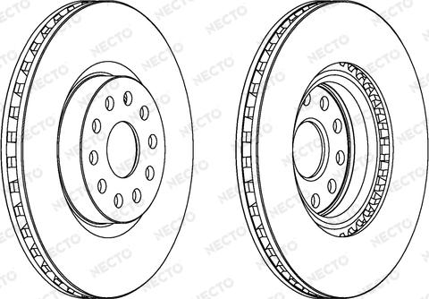 Necto WN1081 - Bremžu diski autodraugiem.lv