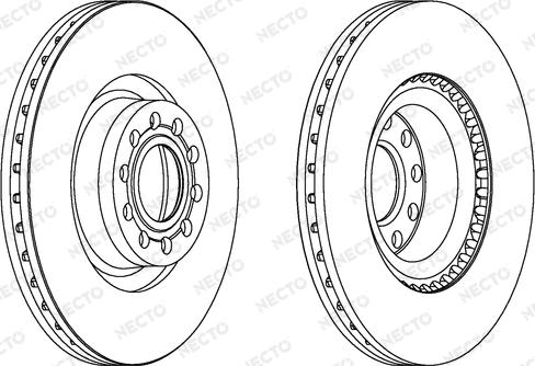 Necto WN1169 - Bremžu diski autodraugiem.lv