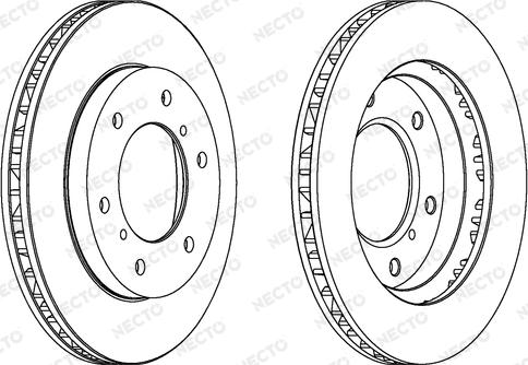 Necto WN1348 - Bremžu diski autodraugiem.lv
