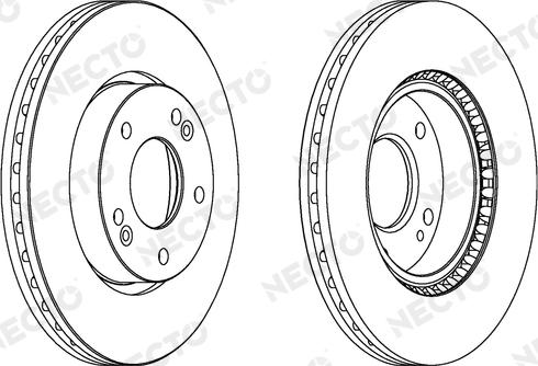 Necto WN1310 - Bremžu diski autodraugiem.lv
