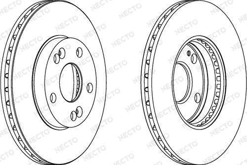 Necto WN1248 - Bremžu diski autodraugiem.lv