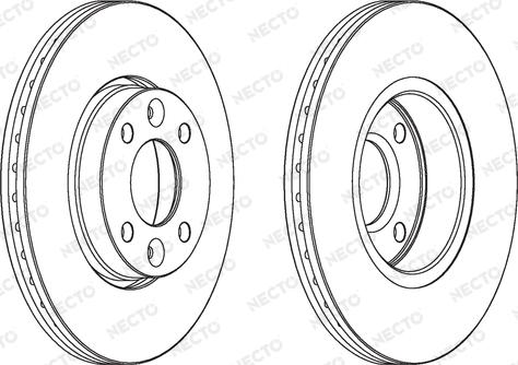 Necto WN1222 - Bremžu diski autodraugiem.lv