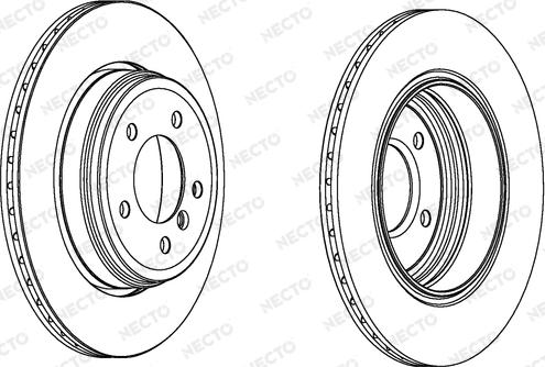 Necto WN1277 - Bremžu diski autodraugiem.lv