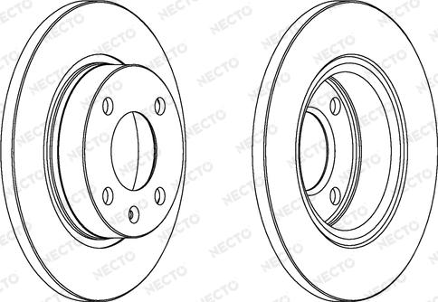 Necto WN875 - Bremžu diski autodraugiem.lv
