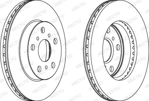 Necto WN392 - Bremžu diski autodraugiem.lv