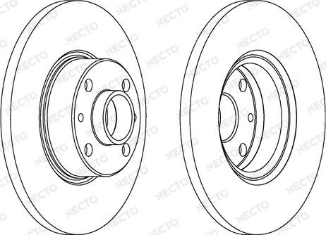 Necto WN213 - Bremžu diski autodraugiem.lv