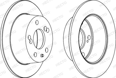Necto WN273 - Bremžu diski autodraugiem.lv