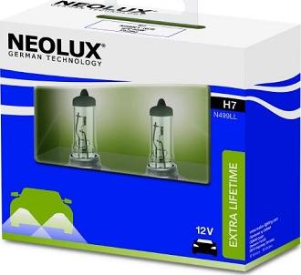 NEOLUX® N499LL-SCB - Kvēlspuldze, Tālās gaismas lukturis autodraugiem.lv