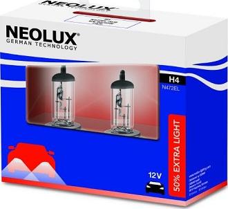 NEOLUX® N472EL-SCB - Kvēlspuldze, Tālās gaismas lukturis autodraugiem.lv