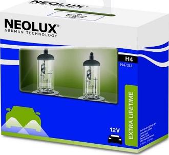 NEOLUX® N472LL-SCB - Kvēlspuldze, Tālās gaismas lukturis autodraugiem.lv