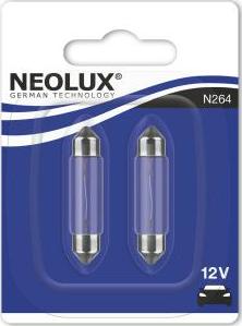 NEOLUX® N264-02B - Kvēlspuldze, Numura apgaismojuma lukturis autodraugiem.lv