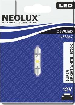 NEOLUX® NF3667-01B - Kvēlspuldze, Salona telpas apgaismojums autodraugiem.lv