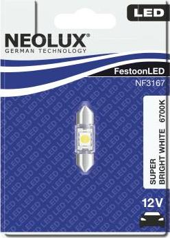 NEOLUX® NF3167-01B - Kvēlspuldze, Salona telpas apgaismojums autodraugiem.lv