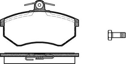 Budweg Caliper 520430 - Bremžu uzliku kompl., Disku bremzes autodraugiem.lv