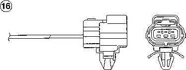 NGK 93087 - Lambda zonde autodraugiem.lv