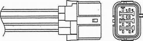 NGK 0025 - Lambda zonde autodraugiem.lv