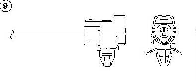 NGK 0143 - Lambda zonde autodraugiem.lv