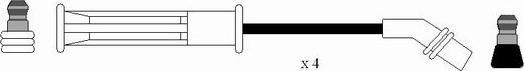 NGK 7198 - Augstsprieguma vadu komplekts autodraugiem.lv