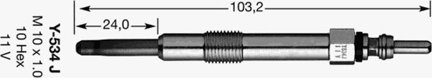 NGK D-Power 36 - Kvēlsvece autodraugiem.lv