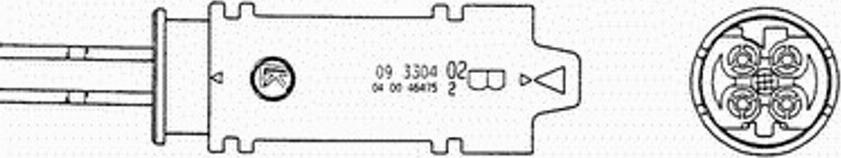 NGK OZA457-EE17 - Lambda zonde autodraugiem.lv