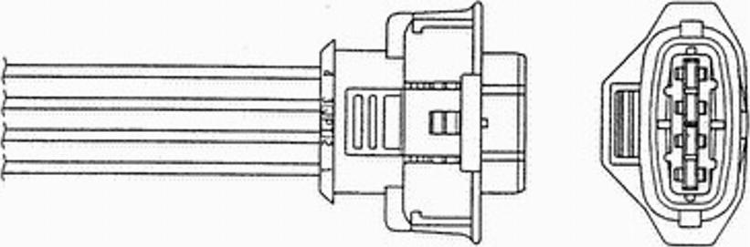 NGK OZA531-GM22 - Lambda zonde autodraugiem.lv