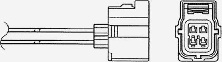 NGK OZA571EC2 - Lambda zonde autodraugiem.lv