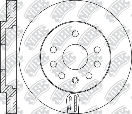 NiBK RN1962 - Bremžu diski autodraugiem.lv