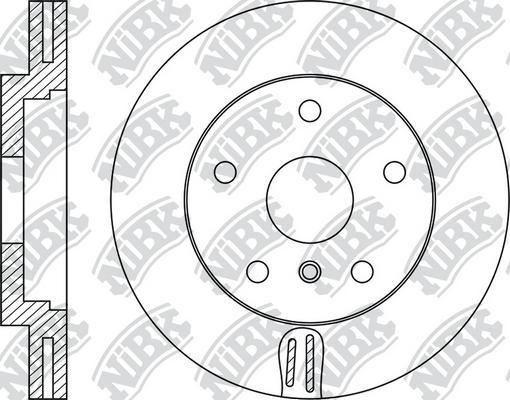 NiBK RN1982 - Bremžu diski autodraugiem.lv