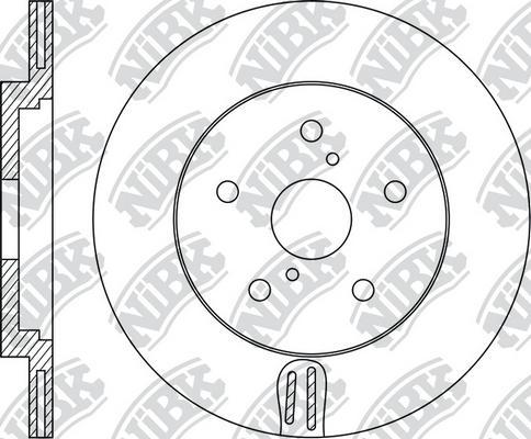 NiBK RN1932 - Bremžu diski autodraugiem.lv