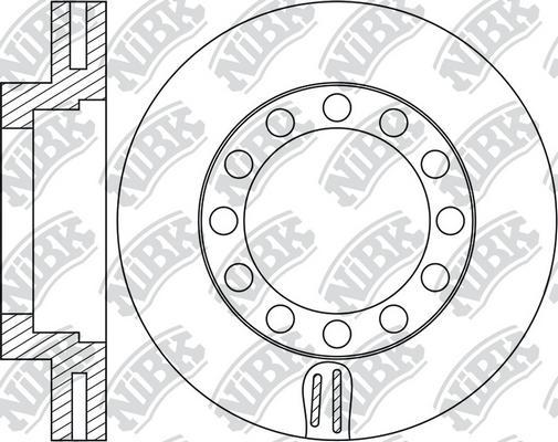 NiBK RN1927 - Bremžu diski autodraugiem.lv
