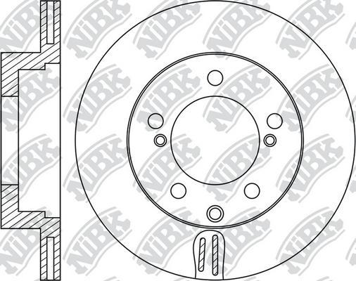 NiBK RN1975 - Bremžu diski autodraugiem.lv