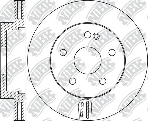 NiBK RN1978 - Bremžu diski autodraugiem.lv